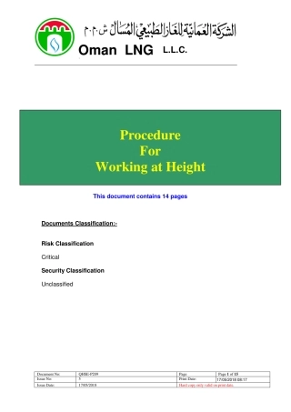 QHSE-P209 Procedure for Working at Height.pdf