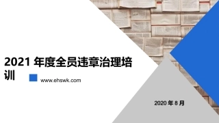 附件全员习惯性违章教育培训课件.pptx