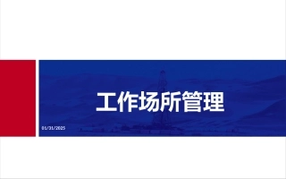 工作场所安全管理，非常全面.pptx