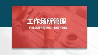 工作场所管理：作业环境、可视化、安保及消防.pptx