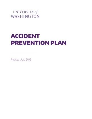 Accident prevetion plan of University of Washington.pdf
