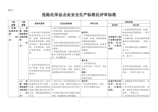 1.新版企业安全生产标准化评审标准.docx