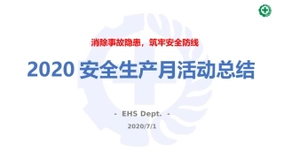 2020安全生产月活动总结PPT.pptx