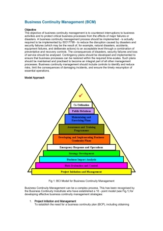 Business Continuity Management.docx