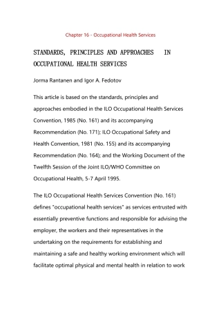 Chapter 16 - Occupational Health Services.docx