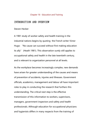Chapter 18 - Education and Training.docx