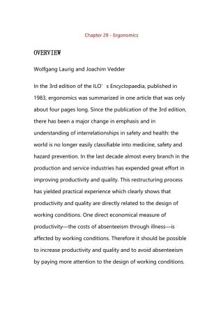 Chapter 29 - Ergonomics.docx