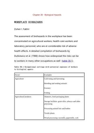Chapter 38 - Biological Hazards.docx