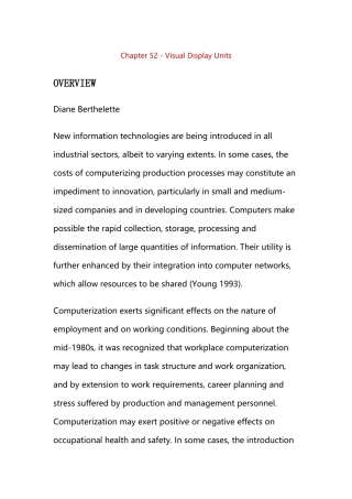 Chapter 52 - Visual Display Units.docx