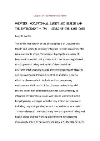 Chapter 54 - Environmental Policy.docx