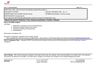 DEL - 062 - A  Punch List Killing of Switch Room.docx