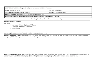 Leveling Dressing of Access way ISOM Tank Area.docx