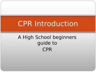 CPR and First Aid powerpoint.pptx