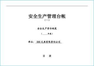 第一套 十三要素范本！标准化安全生产管理台账.docx