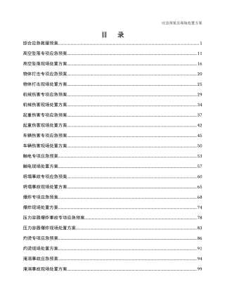 施工现场处置方案汇编.docx