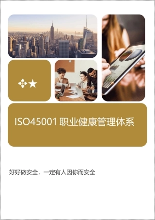 新版ISO45001职业健康安全管理体系全套程序文件（163页）.docx