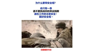 不戴安全帽有多可怕？看这里......pptx