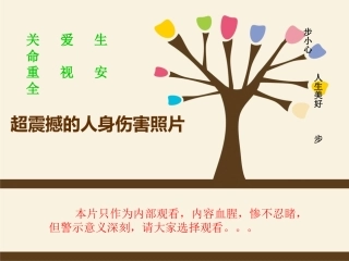 超震撼的事故伤害照片（慎入).pptx