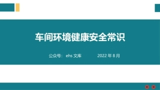 车间环境健康安全常识.pptx