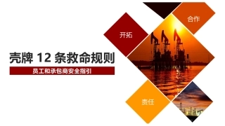 壳牌12条救命规则.pptx