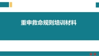 壳牌十二条救命规则.pptx