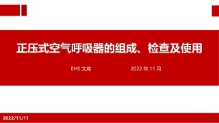 空呼的检查及使用.pptx
