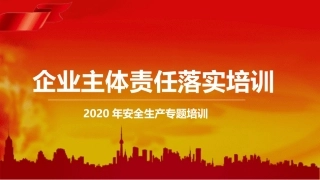 企业安全生产主体责任落实培训.pptx