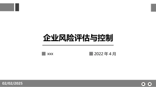 企业风险评估与控制.pptx