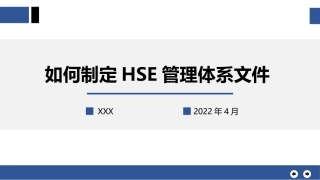 如何制定HSE管理体系文件.pptx