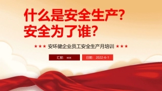 什么是安全生产？安全为了谁？.pptx
