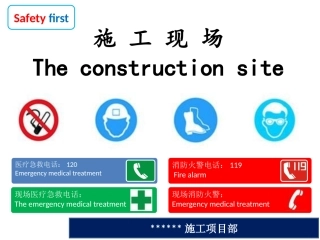 施工现场各种安全环保标识牌.pptx