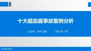 十大超血腥事故案例分析.pptx