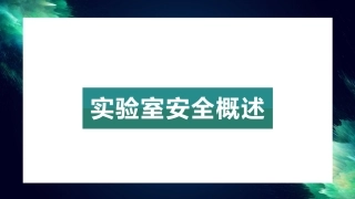 实验室安全：基本概述.pptx