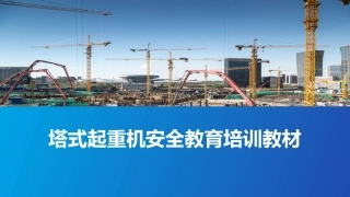 塔式起重机安全培训.pptx