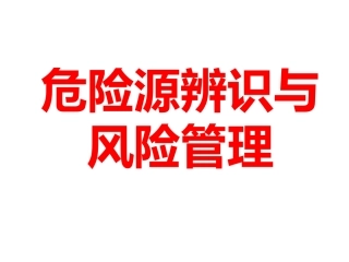 危险源辨识与风险管理.pptx