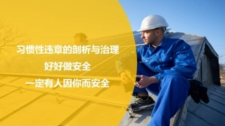 习惯性违章的剖析与治理.pptx