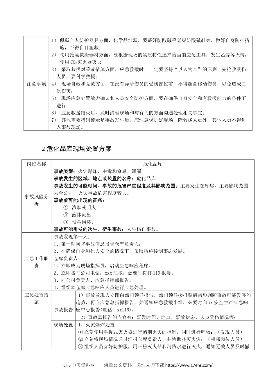 ..干货！应急处置流程告知卡汇编（区域）.docx_第3页