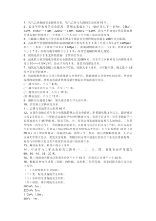 ..最全安全距离汇总，不能再全了！.docx
