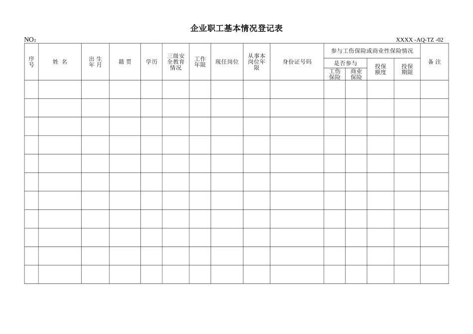 安全生产标准化记录表格汇编.doc_第2页