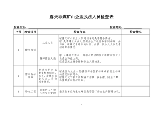 EHS学习资料网2、露天矿山检查表.doc