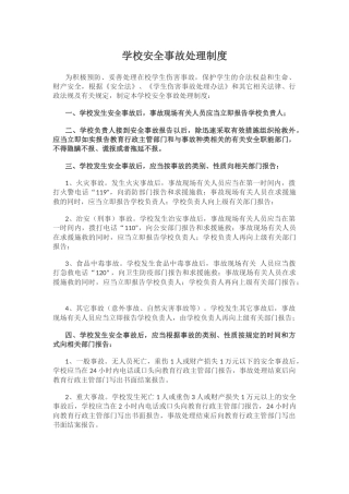学校安全事故处理制度.docx
