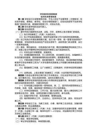学校组织机构管理制度.docx