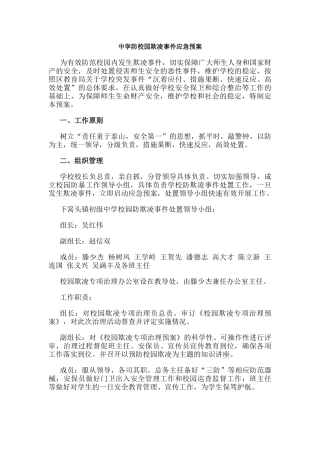 中学防校园欺凌事件应急预案.docx