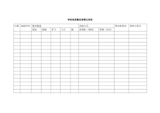 学校食堂餐具消毒记录表.docx