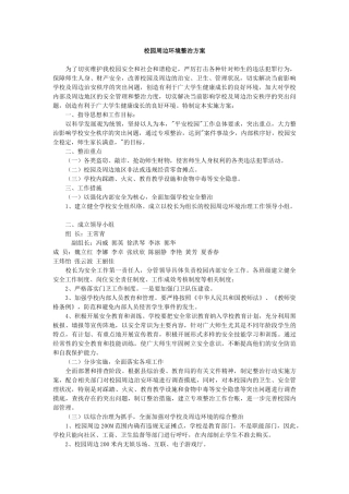 校园周边环境整治方案.docx
