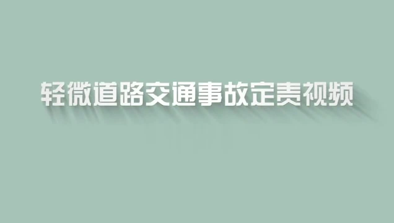 EHS学习资料网交通安全视频131.道路交通事故定责主题片.mp4