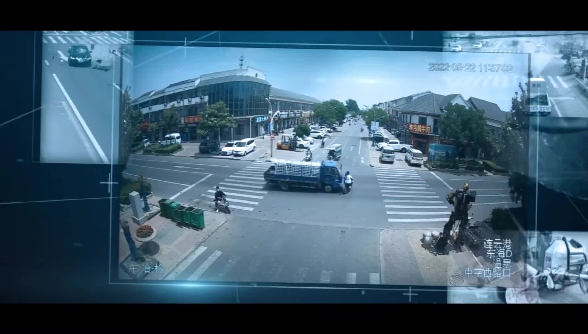 农村交通事故六种情形丨第3集：电动车随意变道，猛拐.mp4