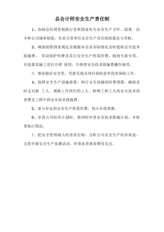 总会计师安全生产责任制.doc