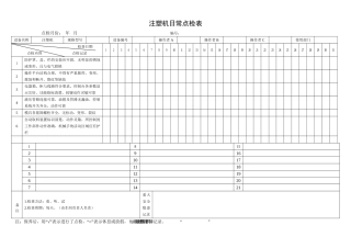 63.注塑机日常点检表.doc