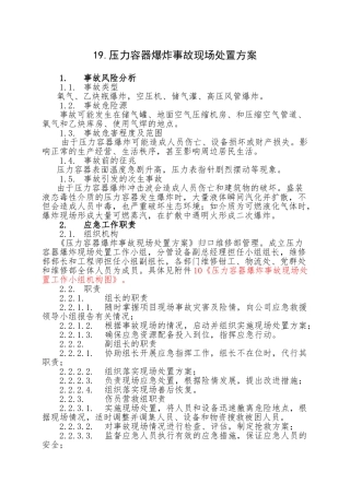 19.压力容器爆炸事故现场处置方案.doc